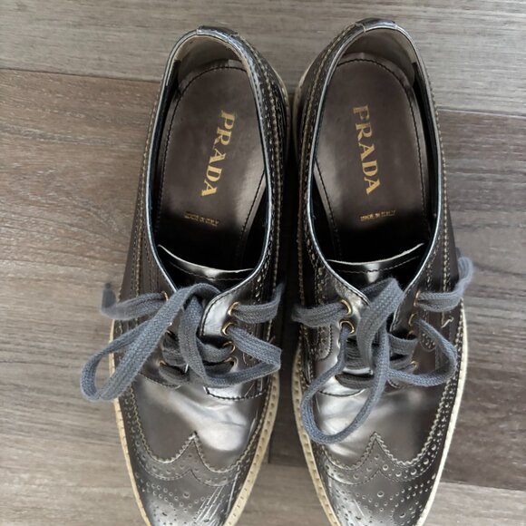 Prada platform oxfords - EU38 - Picture 4 of 8